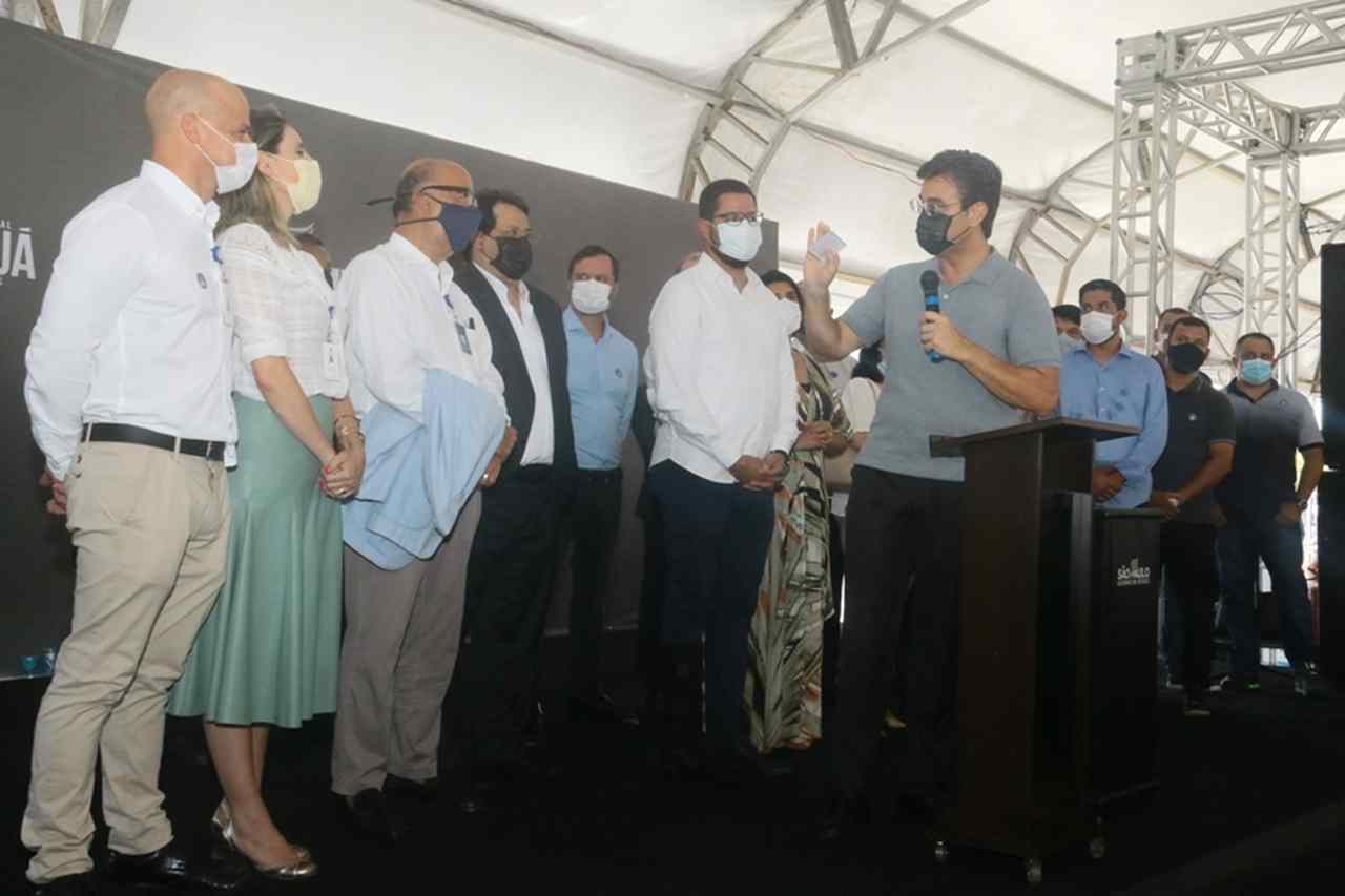 Durante abertura da ‘Operação Verão’, Rodrigo Garcia anuncia início da radioterapia e ampliação dos leitos do HRLN