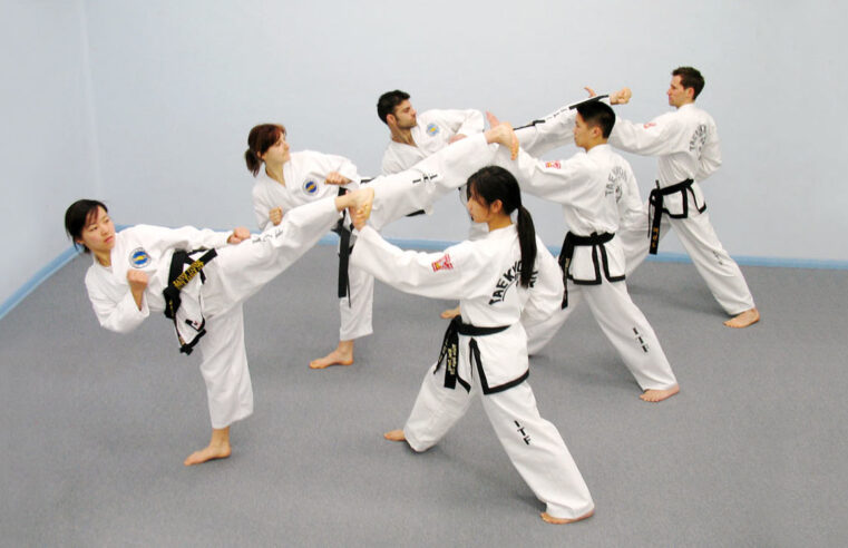 Caraguatatuba tem aula aberta de Taekwondo no espaço Praia Para Todos